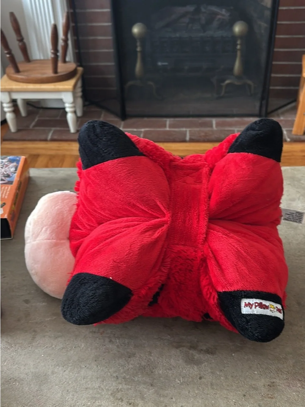 Retired Pillow Pet Ms. Ladybug 18” Red Black Soft Stuffed Plush Animal Pets